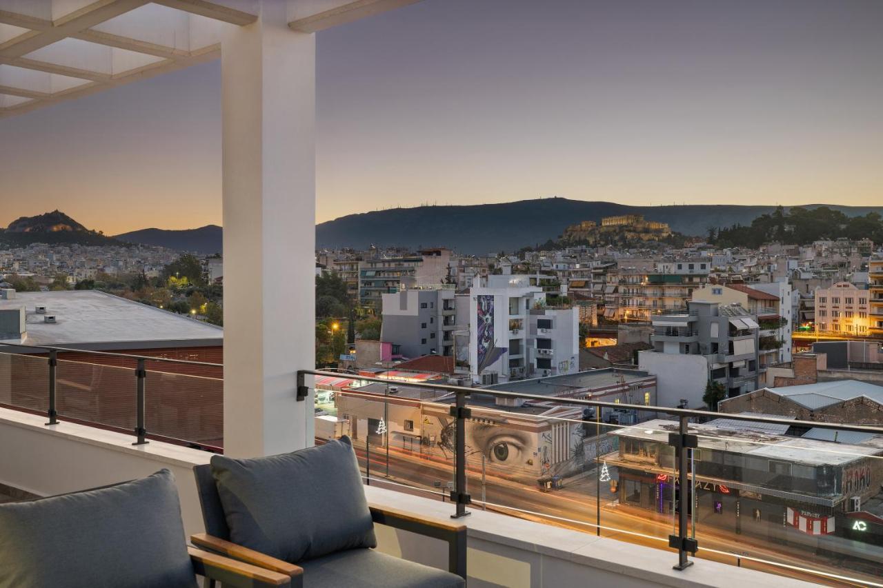 Ferienwohnung Athenian View Loft Exterior foto