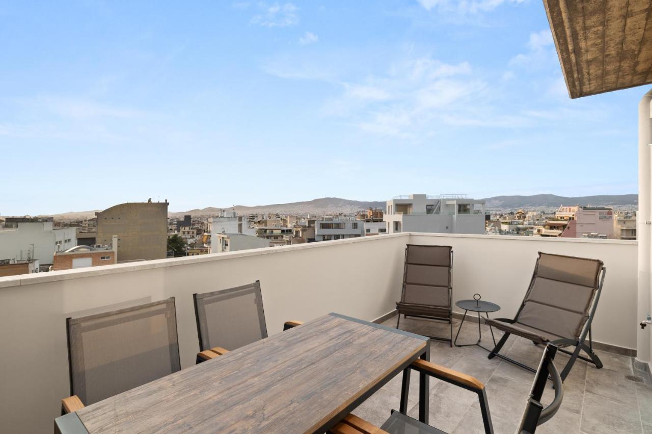 Ferienwohnung Athenian View Loft Exterior foto