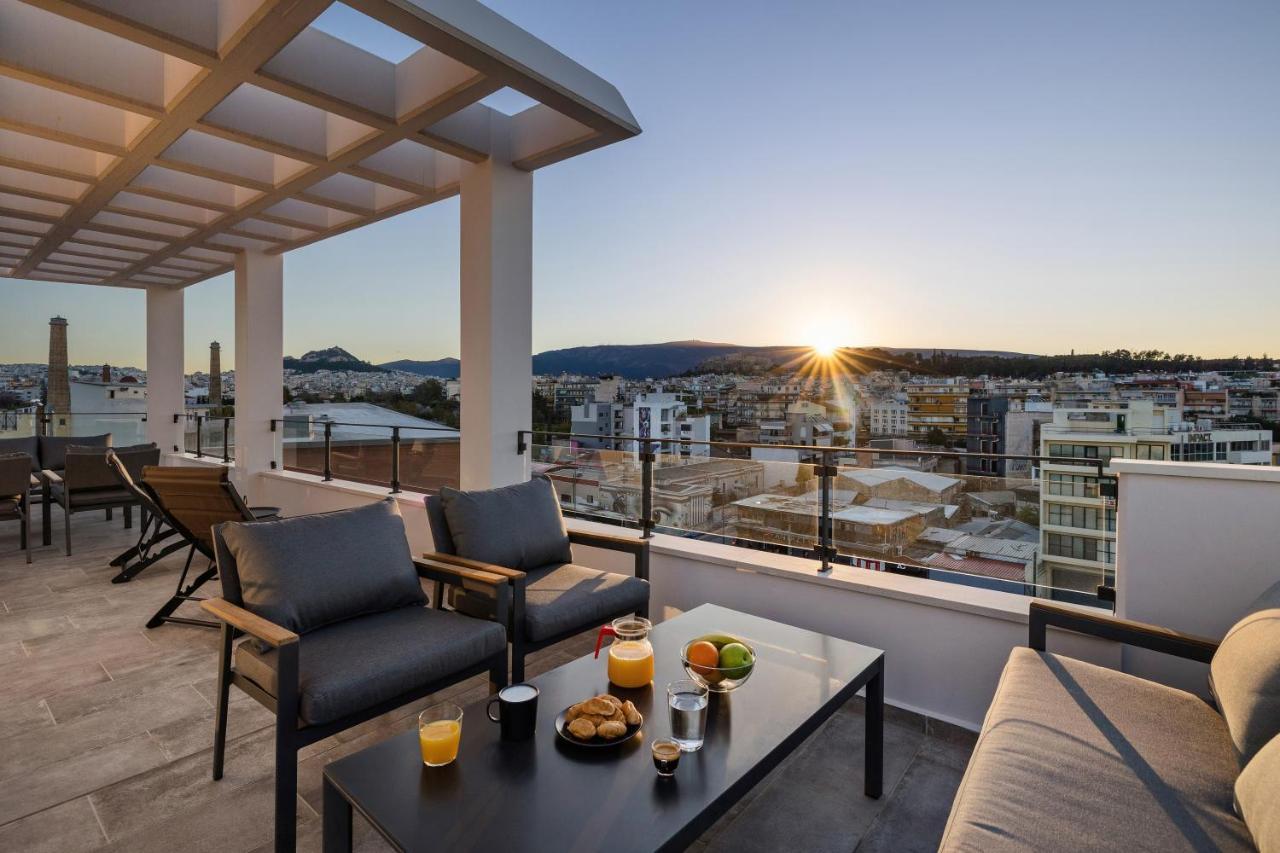 Ferienwohnung Athenian View Loft Exterior foto