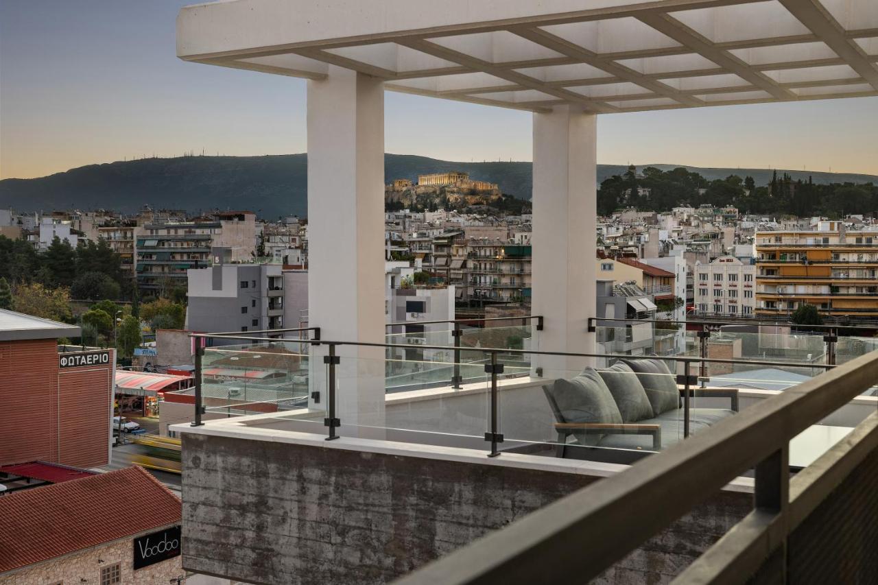 Ferienwohnung Athenian View Loft Exterior foto