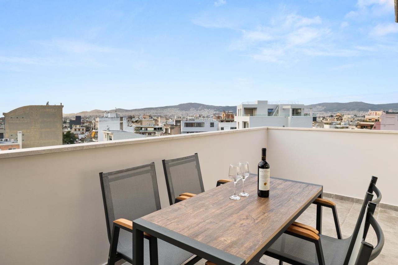 Ferienwohnung Athenian View Loft Exterior foto